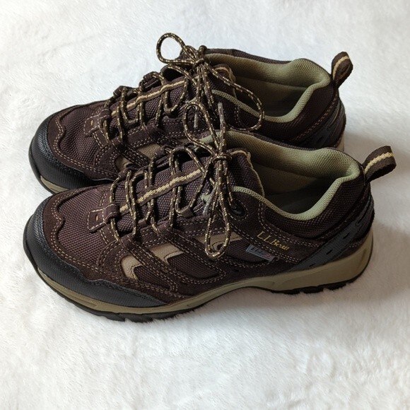 LL Bean Trail Model II TEK 2.5  Brown hiking boots Men\'s size 7.5